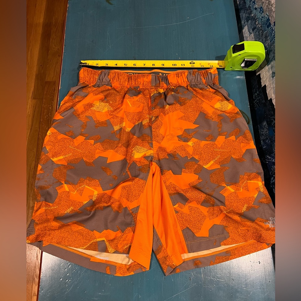 North Face lined shorts